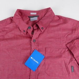 Columbia Rapid Rivers II 2 Button Up Shirt NWT LT